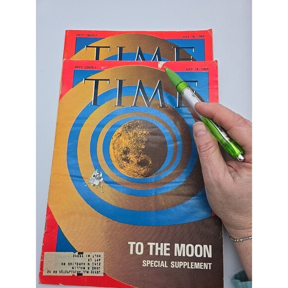 Vintage Time Magazines 1969 to 1980 lot of 10 - Picture 3 of 12